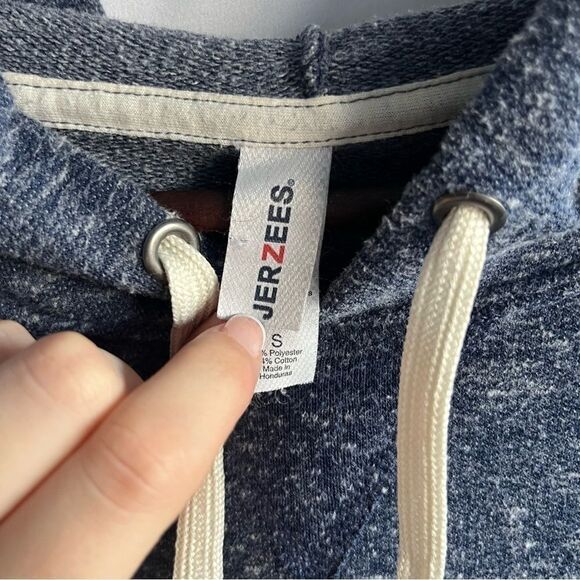 Jerzeez Vail Colorado Blue Hoodie Sweatshirt - Picture 6 of 7